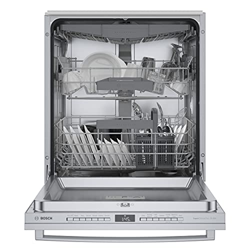 Bosch SGX78B55UC 800 Series 24 inch Top Control Dishwasher - Stainless Steel