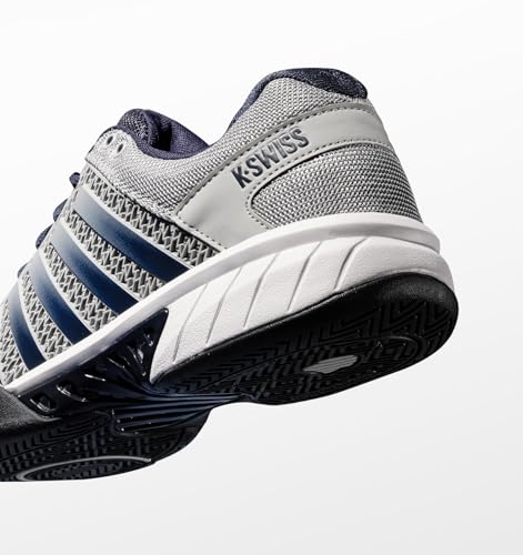 K-Swiss Men's Express Light Pickleball Shoe, Highrise/Navy, 10.5 M