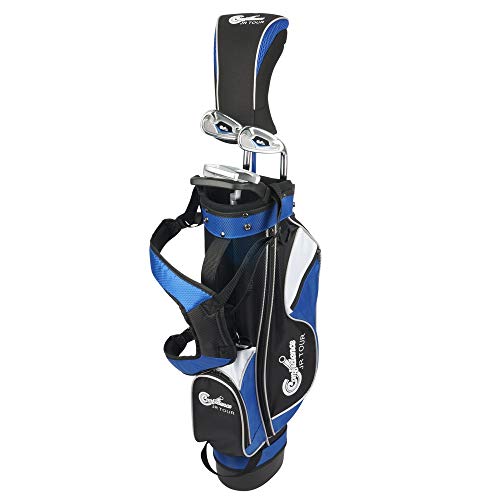 Confidence Golf Junior Golf Clubs Set for Kids Age 8-12 (4' 6" to 5' 1" Tall)