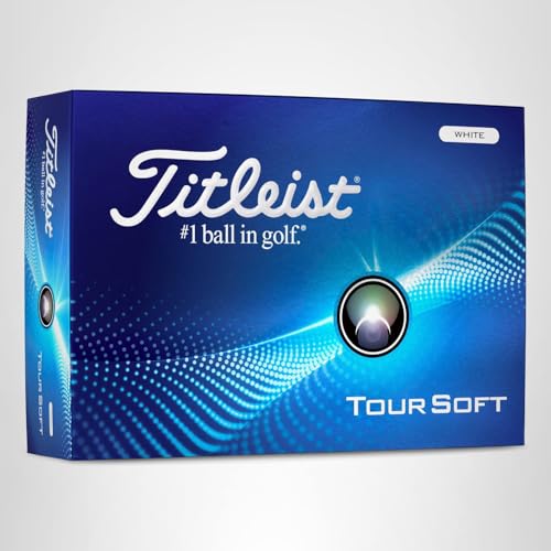 Titleist Tour Soft Prior Generation Golf Balls, White (One Dozen)