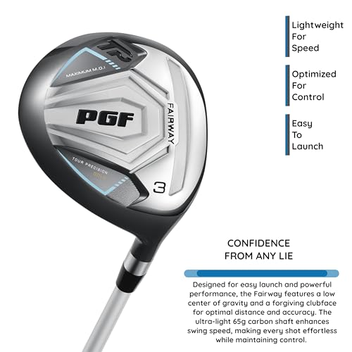 PGF Lady Gold TP Complete Golf Club Package Set [11-Pieces] [Hand: Right] [Length: Standard]