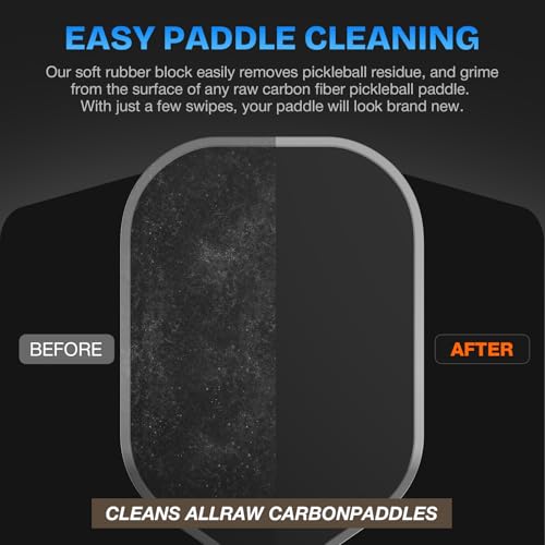 DGYGQ Pickleball Paddles - Professional Carbon Fiber Paddle with Honeycomb Core Pickleball Rackets - Lightweight Precision & Enhanced Shock Absorption for High Spin & Powerful Shots (Grey)
