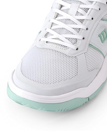 WILSON Pickle Pro Women's Pickleball Shoe - White/Surf Spray, Size 10.5 US