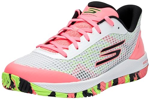 Skechers Go Train Arch Fit Viper Court Pro - Pickleball White/Multi 10.5 D (M)