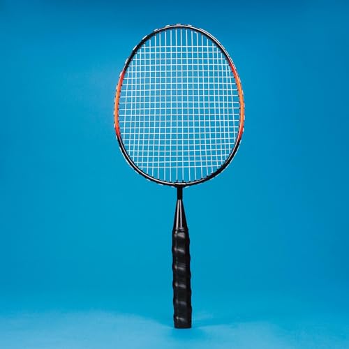 S&S Worldwide Junior Badminton Racquet. Steel Framed, 18" Long Racket is Ideal for Kids and Novice Players in PE Class, Summer Camps or Backyard.