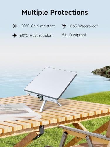 PeakDo LinkPower Power Bank Compatible with Starlink Mini, 27500mAh 99Wh Portable Charger with USB-C Bidirectional Power Delivery, LCD Display, Smart App, DC Cable, Battery Pack for Outdoor & Camping