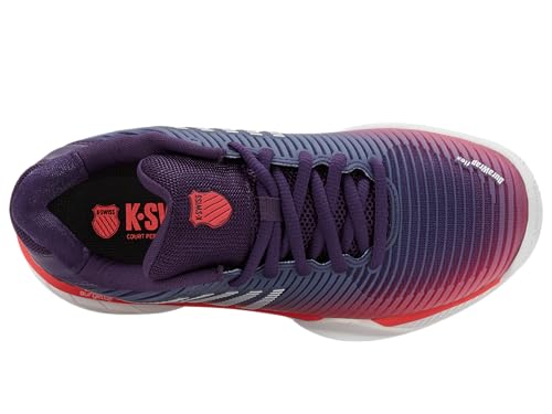 K-Swiss Women's Hypercourt Express 2 Tennis Shoe - Wide Width Pickleball Sneakers