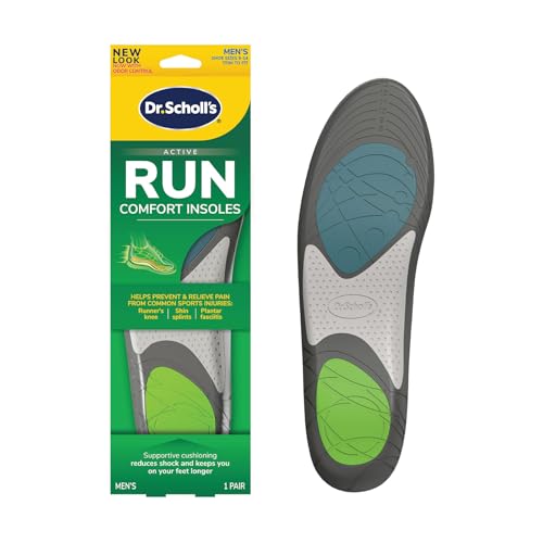 Dr. Scholl's® Run Active Comfort Insoles,Men's, 1 Pair, Trim to Fit Inserts