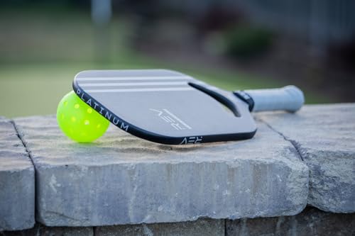 REV Pickleball Paddle – Platinum Carbon Fiber Pro Pickleball Racket – Professional Performance Paddle for Tournament Play – USAPA & PPA Approved