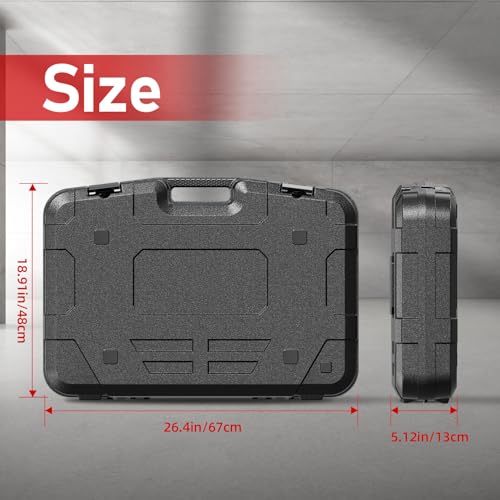 ToKismet Starlink Standard Gen 3 Protective Hard Case – Advanced Waterproof & Impact-Resistant Protection, Ideal for Satellite Dish and Accessories, Perfect for Outdoor, RV and Camping