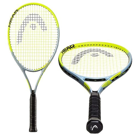 HEAD Tour Pro Tennis Racket - Pre-Strung Light Balance 27 Inch Racquet - 4 3/8 in Grip, Yellow