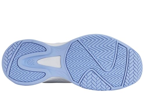 K-Swiss Women's Court Express Tennis Shoe, White/Open Air/Strawberry Ice, 10 M