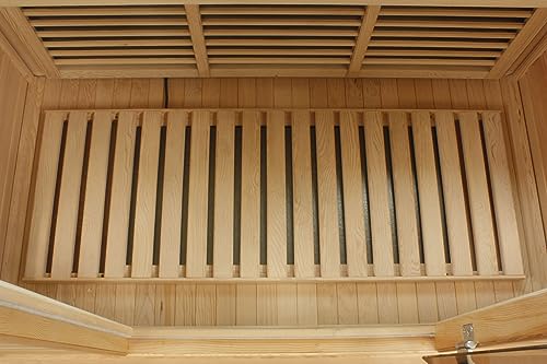 Maxxus Saunas Seattle 2-Person Low EMF (Under 8 MG) FAR Infrared Sauna, Curb Side Delivery 2024 Model MX-J206-01
