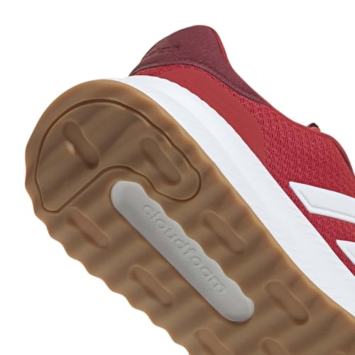 adidas Men's X_PLR Path, Collegiate Red/White/Collegiate Burgundy, 10.5