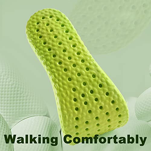 Shoe Insoles for Men Women, Memory Foam Insoles, Best Replacement Shoe Inserts, Providing Great Shock Absorption and Cushioning for Feet Relief, Prevent Foot Odor (Men 7-7.5 / Women 8-8.5)