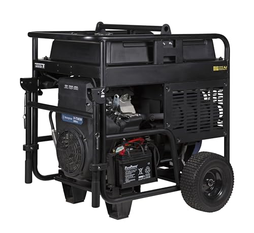 Westinghouse 28000 Peak Watt Home Backup Portable Generator, Remote Electric Start with Auto Choke, Transfer Switch Ready 30A & 50A Outlets, Gas Powered, CO Sensor,Blue