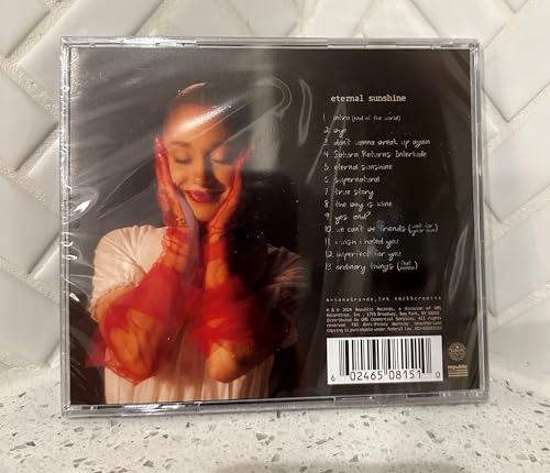 Ariana Grande - Eternal Sunshine CD - Hand Signed Autographed