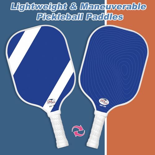 Picklebal Paddle Carbon Fiber, Womens Pickle Ball Paddle USAPA Approved Single Lightweight Pickleball Paddle with Cover Graphite Pickleball Paddle with Premium Grip & Handle
