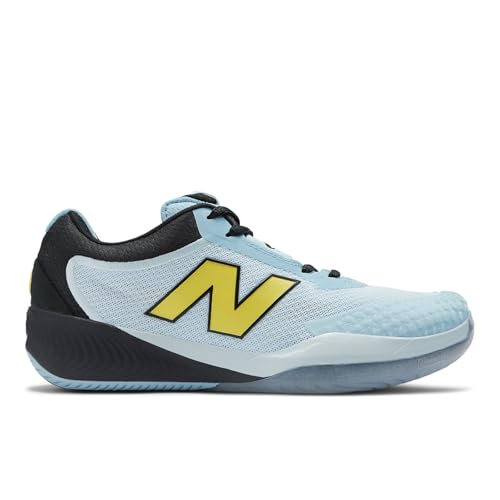 New Balance Women's FuelCell 996 V6 Tennis Shoe, Quarry Blue/Black/Firefly, 9 M