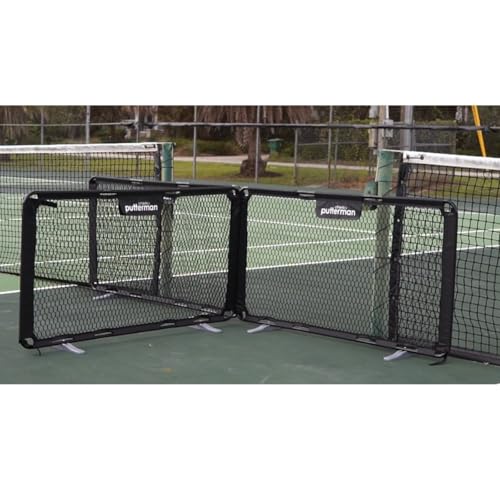 Putterman Portable Court Divider for Pickleball Courts (2 Pack)