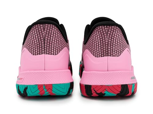 Skechers Men's Pickleball Viper Court Pro 2.0 Sneaker, Pink/Black, 10.5 Medium