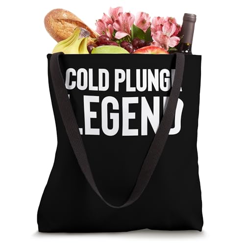 Cold Plunge Legend Ice Bath Tote Bag