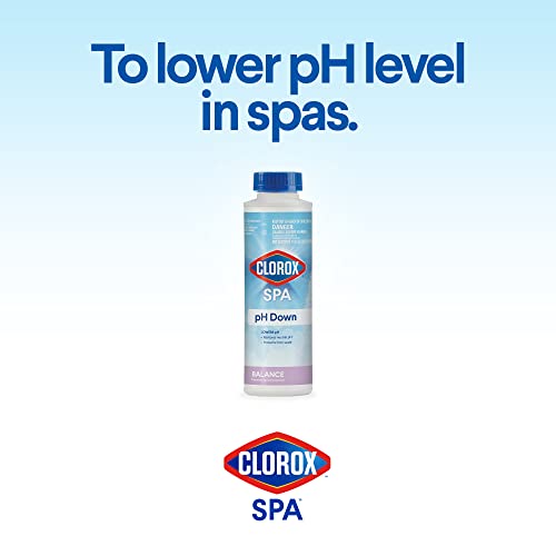 Clorox® Pool&Spa™ Spa pH Down, Lowers pH in Spa Water, Safe for All Spa Types, 22 ounce (Pack of 1)