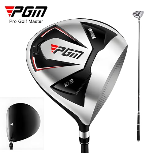 PGM Beginner Golf Clubs Sets OVERSEA for Men 5 Piece Includes Golf Driver, 7 Iron, Sand Wedge, Putter and Lightweight Carry Sunday Club Golf Stand Bag Right Handed