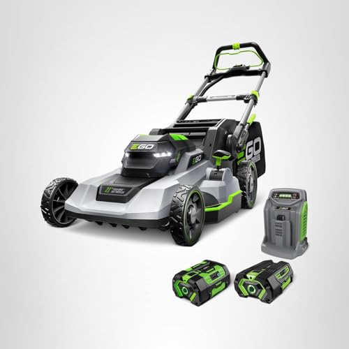 EGO POWER+ Electric Lawn Mower, Self-Propelled Cordless with Touch Drive, Includes 56V 6.0Ah Battery, 4.0Ah Battery and Rapid Charger - LM2123SP-2