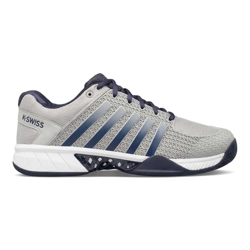 K-Swiss Men's Express Light Pickleball Shoe, Highrise/Navy, 9 M