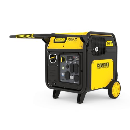 Champion Power Equipment 11,000-Watt Wireless Remote Start Home Backup Portable Inverter Generator with Quiet Technology and CO Shield