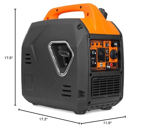 WEN Super Quiet 2350-Watt Portable Inverter Generator with Fuel Shut Off, Ultra Lightweight (56235i)