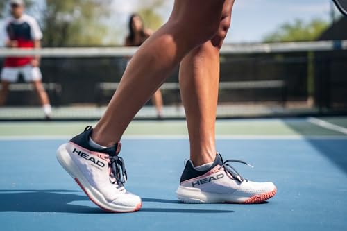 HEAD Motion Pro Women's Pickleball Shoe, White/Blueberry, 8.5