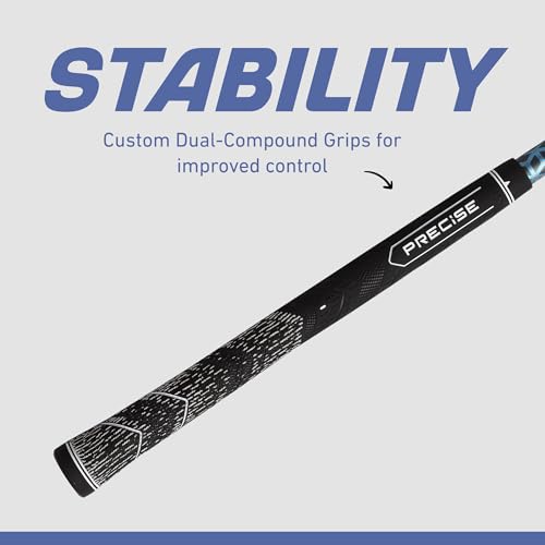 Precise A9 Golf Iron Set – 7 Clubs (5–SW) | Right Hand | Project X Cypher Graphite Shafts & Dual-Compound Grips | Regular Flex, Regular Size | Premium Lightweight Performance