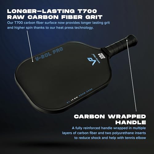 Vatic Pro - V-Sol Pro V7 16mm - Foam Core - Includes Paddle Cover (V7)