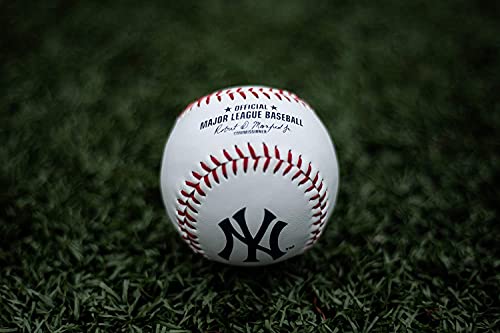Rawlings MLB Los Angeles Dodgers Team Logo Baseball, White, 1