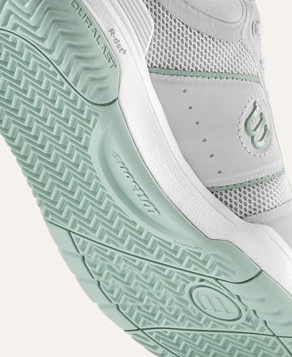 WILSON Pickle Pro Women's Pickleball Shoe - White/Surf Spray, Size 7.5 US
