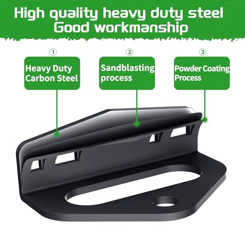 Zero Turn Mower Trailer Tow Hitch, Heavy Duty Steel Lawn Trailer Mount, Compatible with Many Models Lawn Mower, Tractor, Golf Cart, ATV Etc