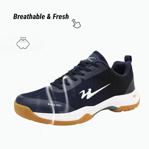 cungel-Tennis-Badmintion-Pickleball-Shoes Unisex No-Slip Pickleball & Tennis Shoes | Lightweight Breathable Court Shoes for Men and Women Blue
