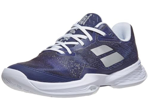 Babolat Women's Jet Mach 3 All Court Tennis Shoes, Dark Blue (Women's US Size 8)