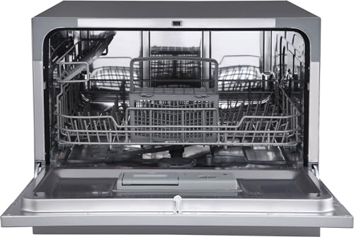 EdgeStar DWP63 21-5/8 Inch Wide 6 Place Setting Countertop Dishwasher - Silver