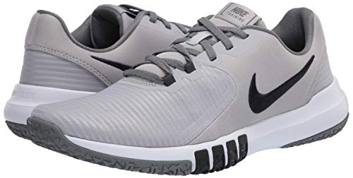 Nike Men's Nike Flex Control TR4 Athletic Shoe, Light Smoke Grey/Blacksmoke Grey-Dark Smoke Greywhite, 12 Regular US