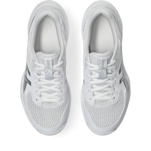 ASICS Women's Gel-Rocket 12 Volleyball Shoes, 8.5, White/Pure Silver