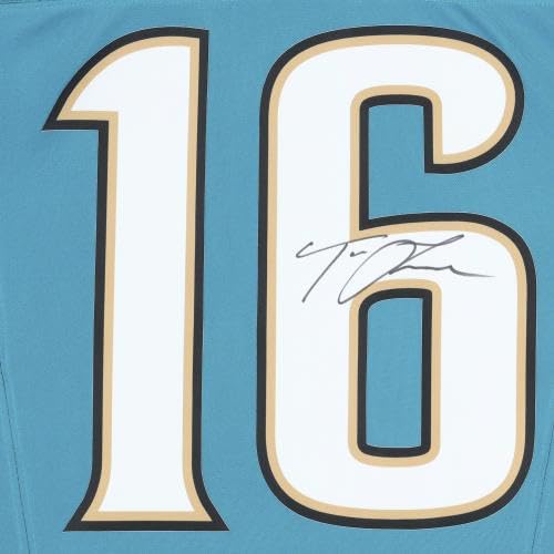 Trevor Lawrence Jacksonville Jaguars Autographed Throwback Limited Jersey - Autographed NFL Jerseys