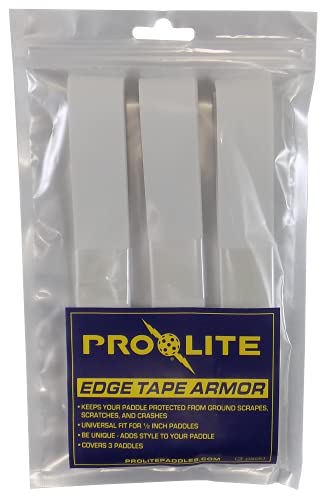 PROLITE Pickleball Paddle - Edge Tape Armor (White, 3-Pack)