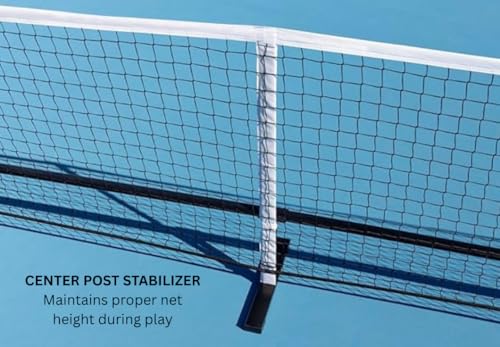 HEAD Portable Pickleball Net System - Official Size, Quick Setup & Carry Bag - Durable & Lightweight Black Net for Indoor/Outdoor Play