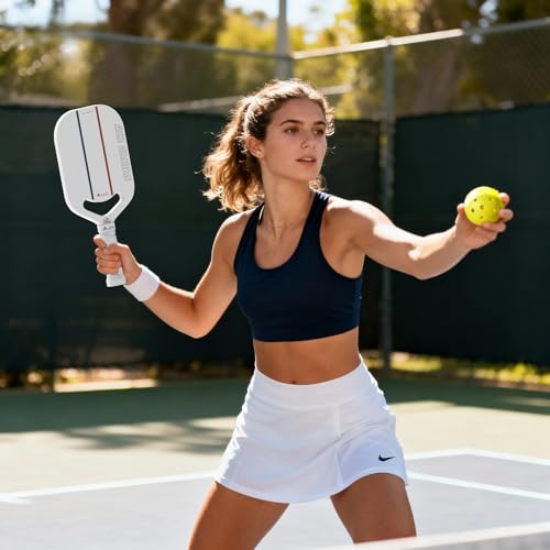 Acepik Pickleball Paddle | T700 Carbon Fiber Pickleball Paddle with 16mm Polypropylene Core | Designed for Swing Speed and Refined Control