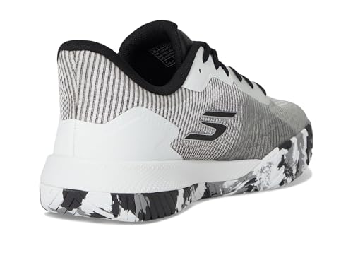 Skechers Men's Pickleball Viper Court Pro 2.0 Sneaker, White/Black, 11.5 Medium