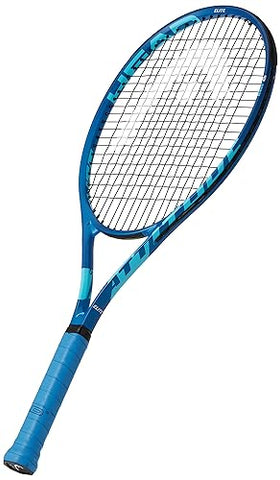 HEAD Metallix Attitude Elite Blue Tennis Racket - Pre-Strung Adult Tennis Racquet Lightweight - Midplus Headsize for Blend of Power and Control