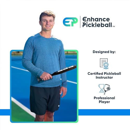Enhance Pickleball Lead Tape - 3g Weighted Lead Strips, Highly-Adhesive & Easy to Apply Lead Tape for Pickleball Paddles, More Power and Control